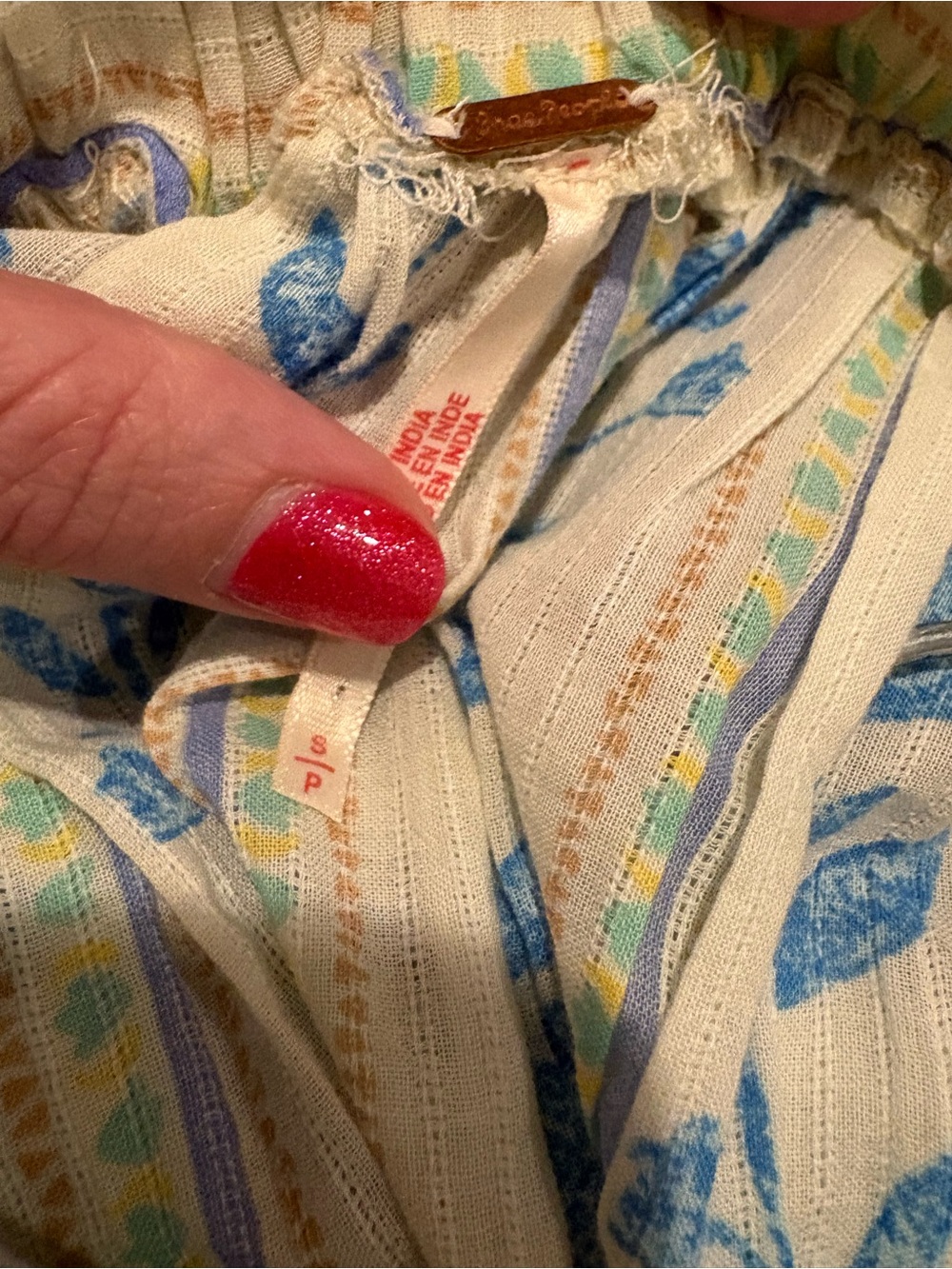 Free People Santorini Printed Tunic - Picture 7 of 8